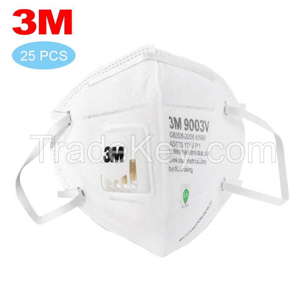 DHL Shipping 50PCS Box Folding KN95 Mask N95 Reusable Mask Protective Mouth Face Masks 95% Filtration Anti-Dust White