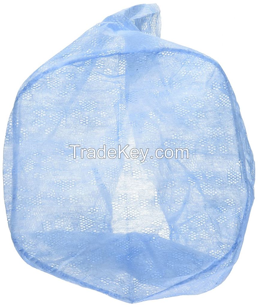 Disposable surgical cap with tie on 