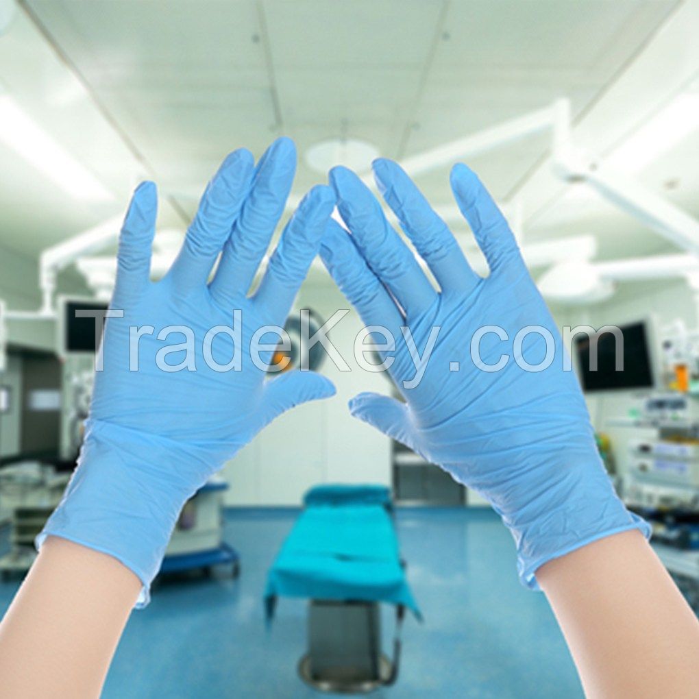 Quality Manufacturer 100pcs/box Powder Free Restaurant Use Examination PVC Vinyl Disposable Gloves 
