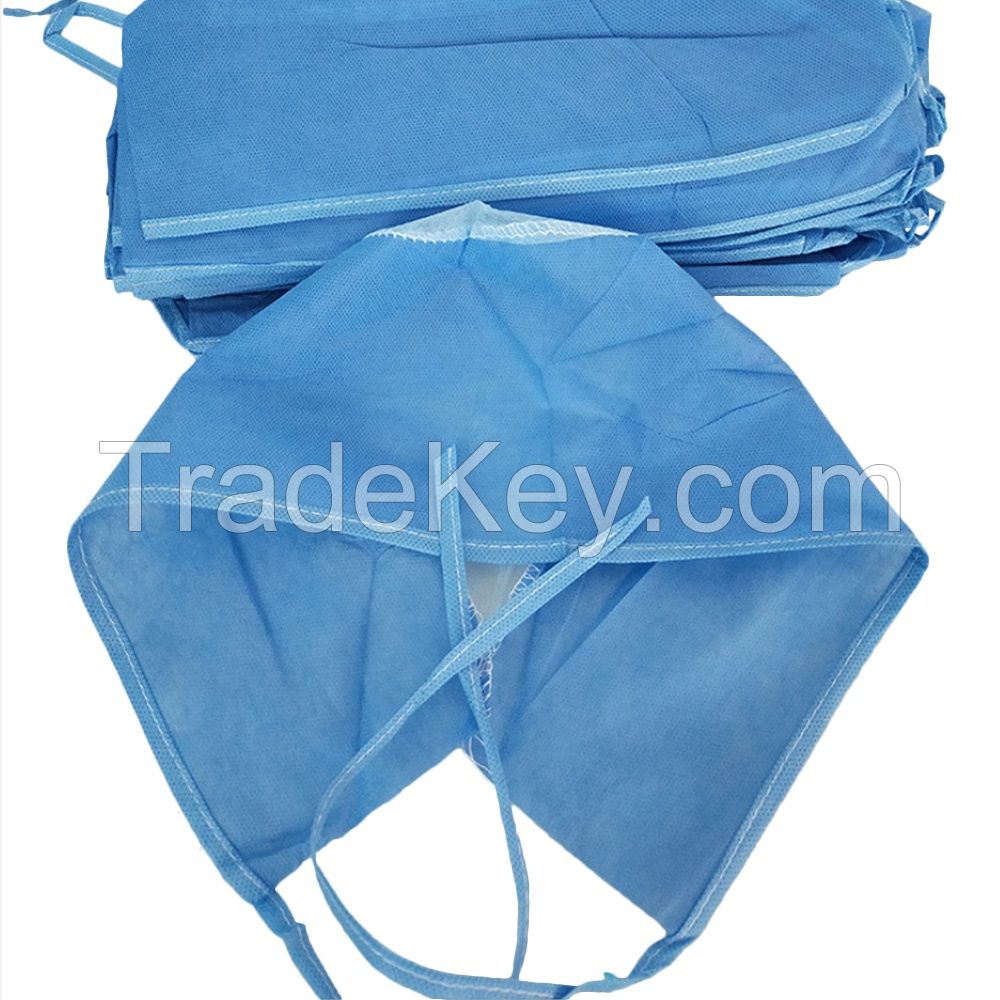 Sterilized medical SMS surgical gown disposable reinforced type doctor gown
