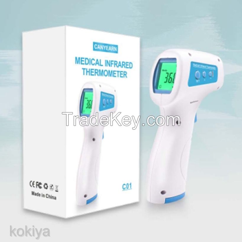 2020 C01 Infrared Digital Electronic Thermometer Non Contact Forehead Measure Temperature Gun