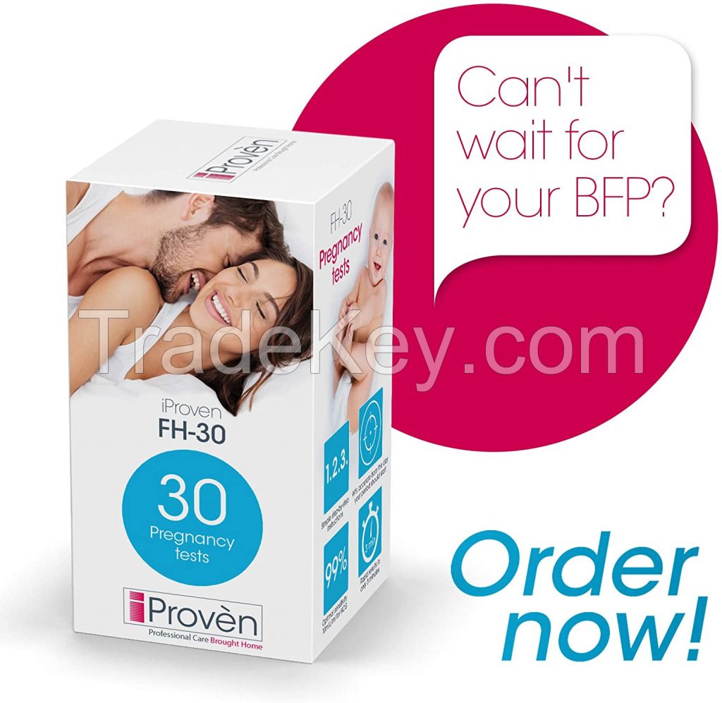 Best of iProven Early Detection 99% Accurate Home HCG Pregnancy Test