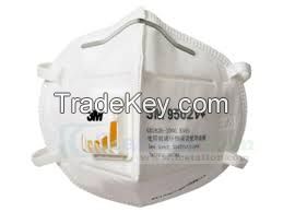 3M Face Mask Particulate Respirator With Valve KN95 9502V+ (10-Pack) 