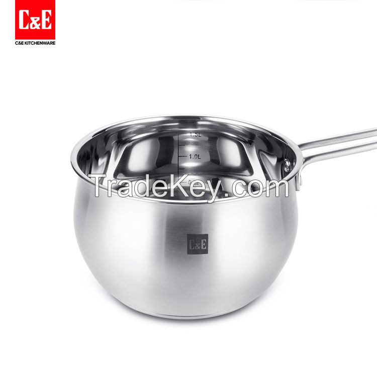 Stainless Steel Non-stick Saucepan 1.5l