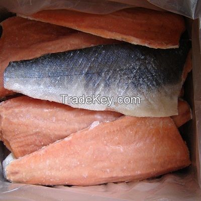 (Best Offer) Frozen Chum Salmon Fillet (Oncorhynchus Keta) 