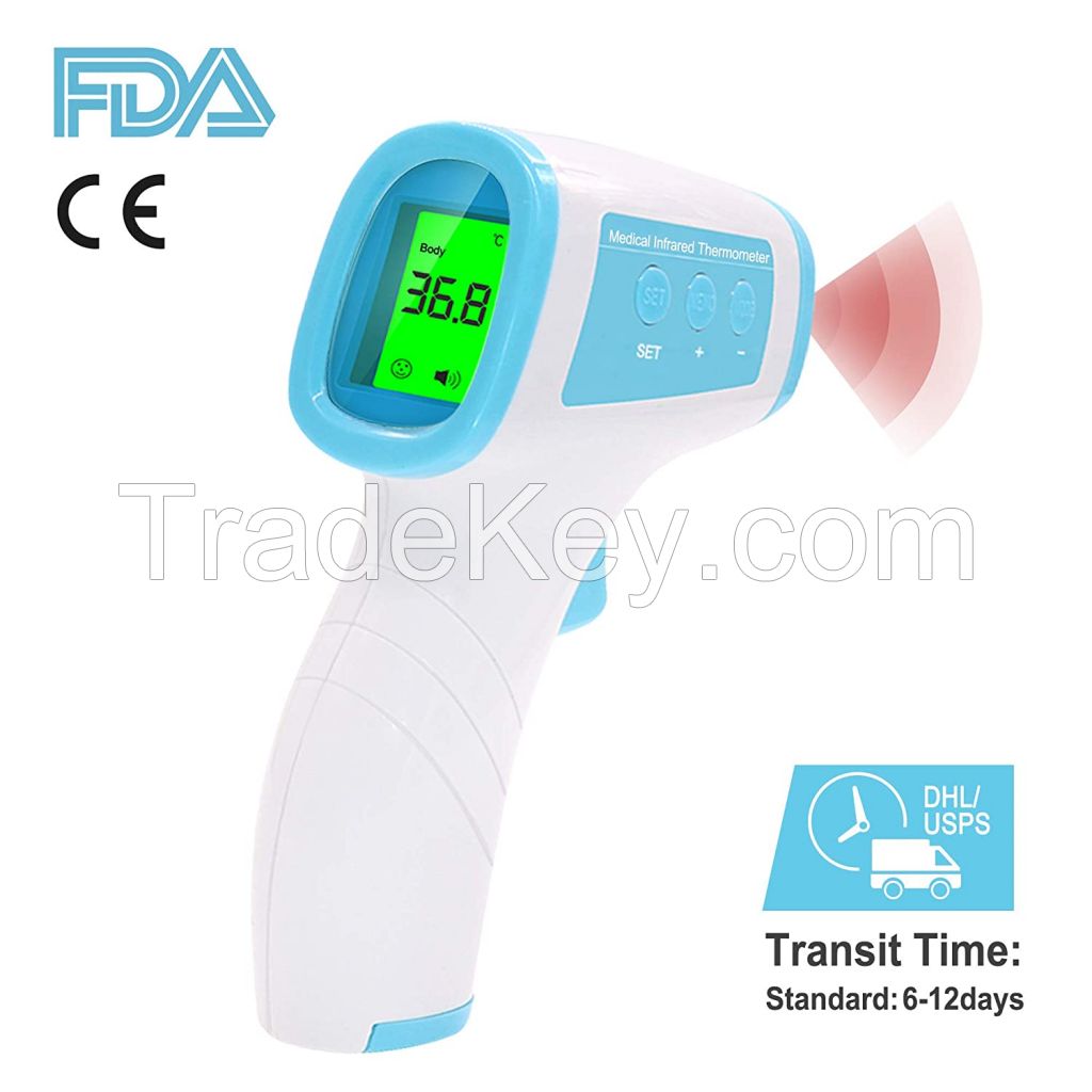 2020 Infrared Thermometer Forehead Thermometer with Digital LCD Display Non Contact Digital Thermometer