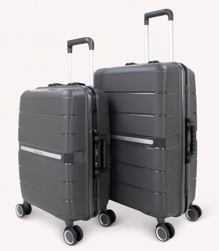 Factory Offers High Quality Unbreakable Pp Luggage Sets Tsa Lock Rolling Luggage