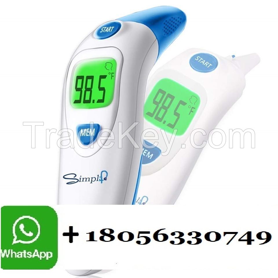 NO CONTACT FOREHEAD DIGITAL THERMOMETER FOR ADULTS KIDS AND BABY,MEDICAL INFRARED THERMOMETERS WITH LCD DISPLAY, BODY THERMOMETER INSTANT ACCURATE READING FOR BODY AND SURFACE