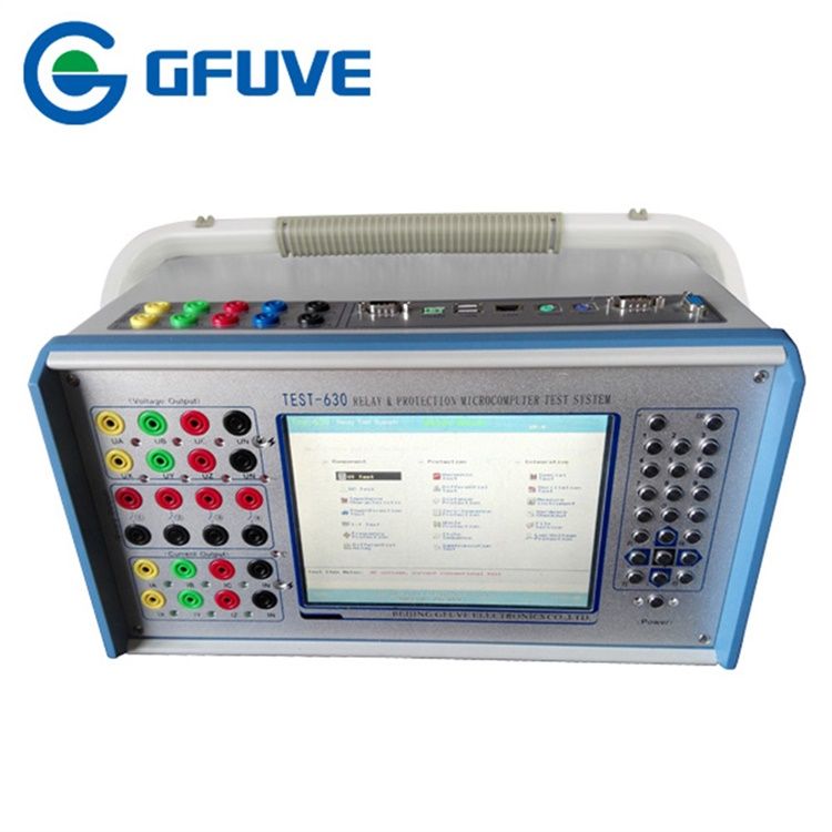 TEST-630 Universal Relay Tester Protection device Test Set Six Phase Secondary Injection test kit