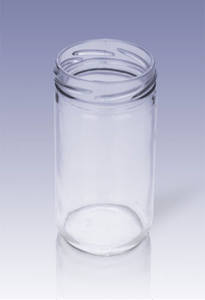 (14oz.) 400ml Clear Glass Jar for Sauces Spices Dressings