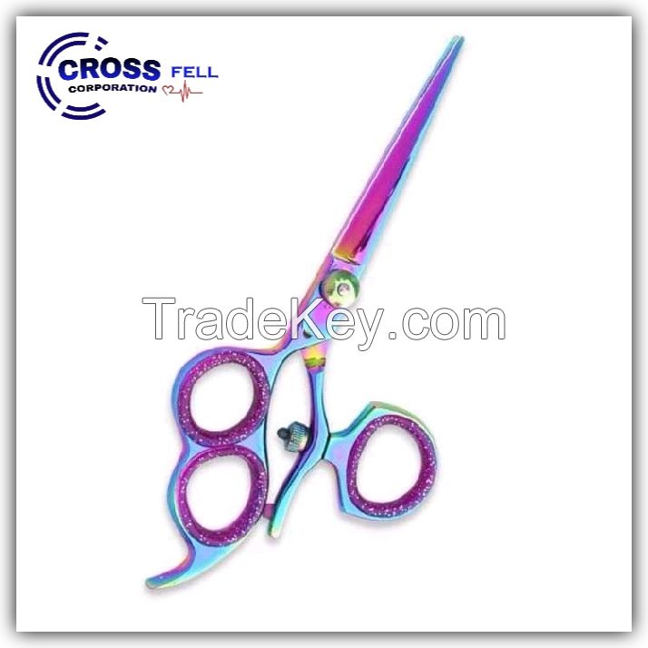 Barber Scissor with 3 finger holes