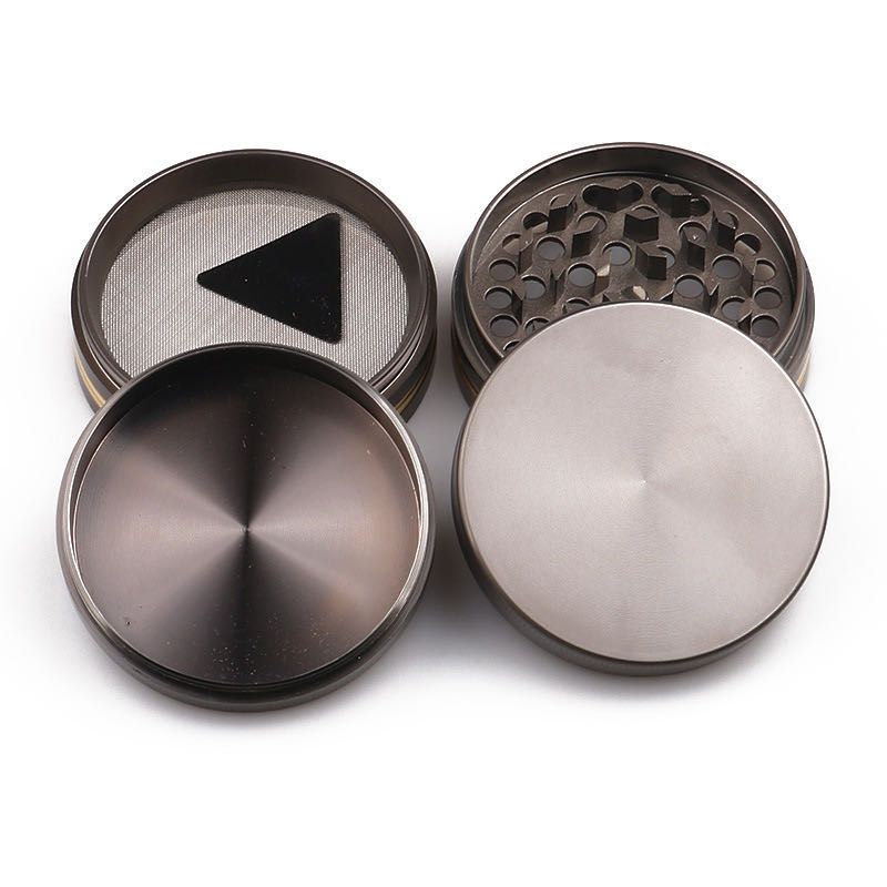 Custom New Style CNC Aluminum Alloy 63mm Herb Grinder 4 Piece