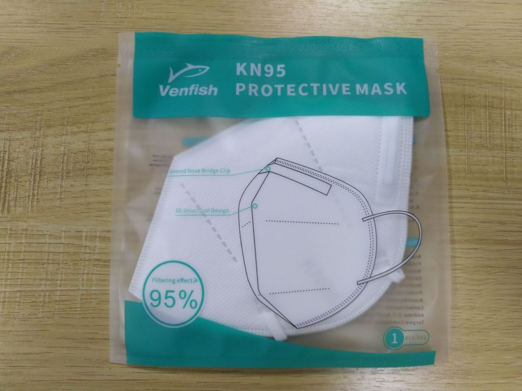 Kn95 Non-Woven Disposable Face Mask Earloop KN95