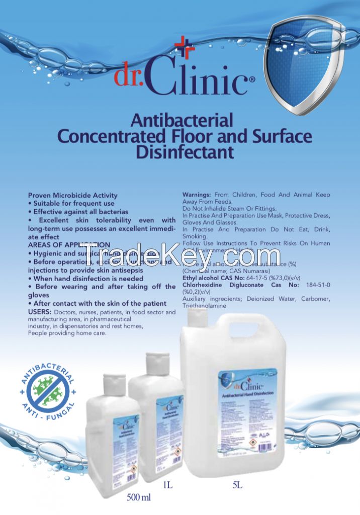 Antibacterial Concentrated Floor and Surface