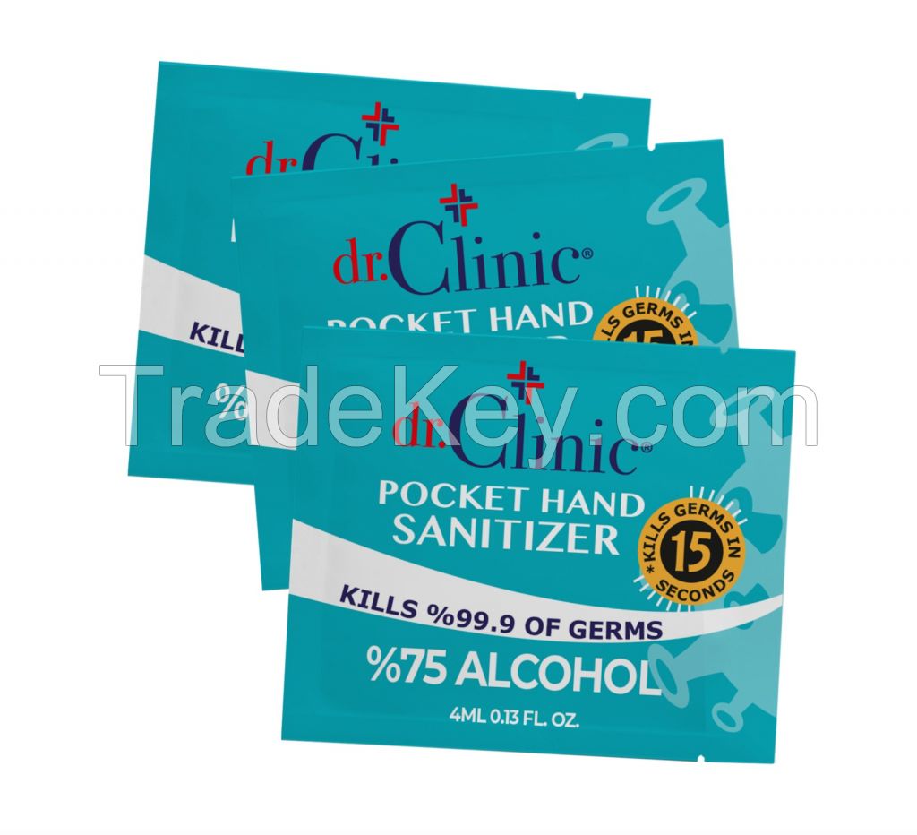 Pocket Alcohol Hand Sanitizers