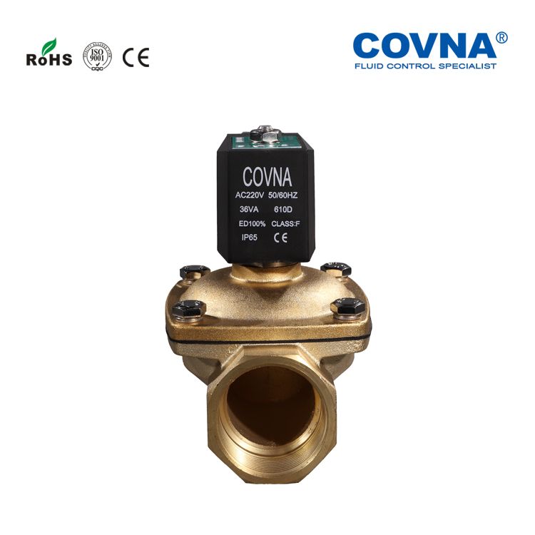 COVNA Micro Electric Gas Solenoid Valve 12V/24V Ball Valve