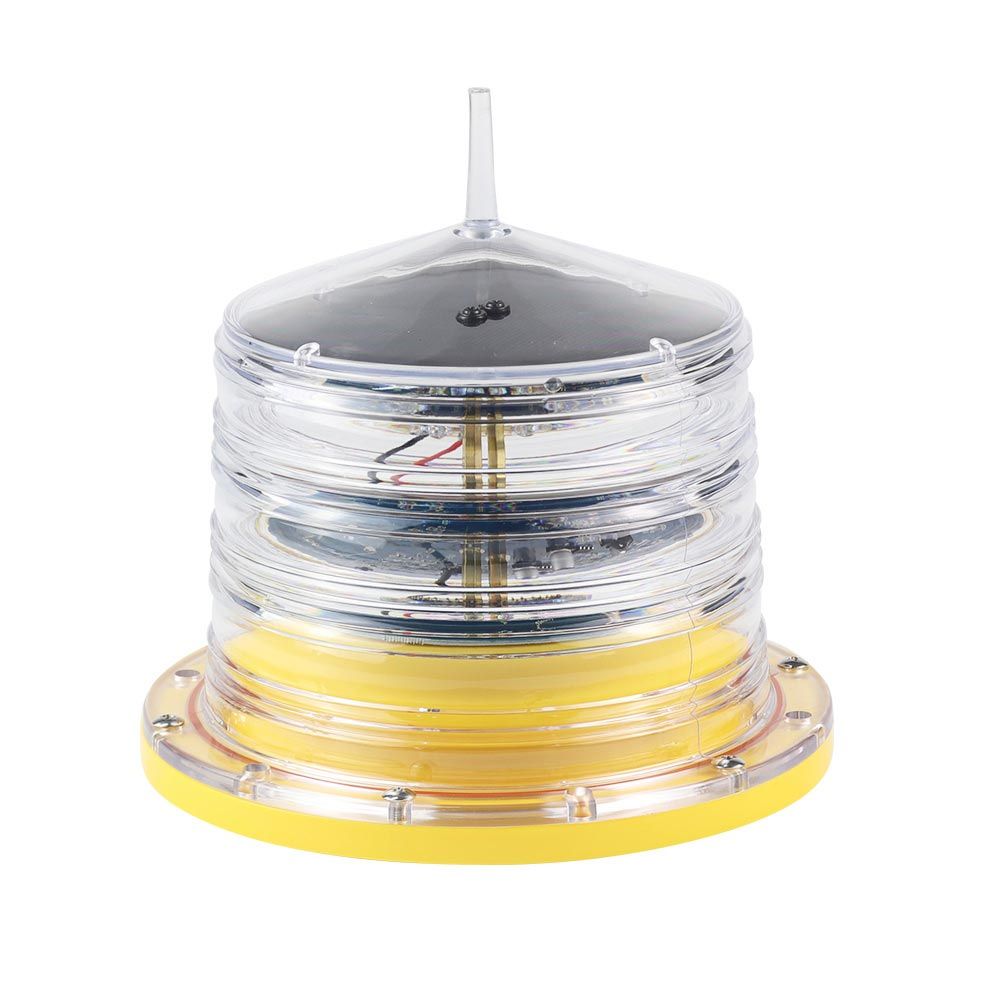 Solar powered Low intensity Led obstruction light