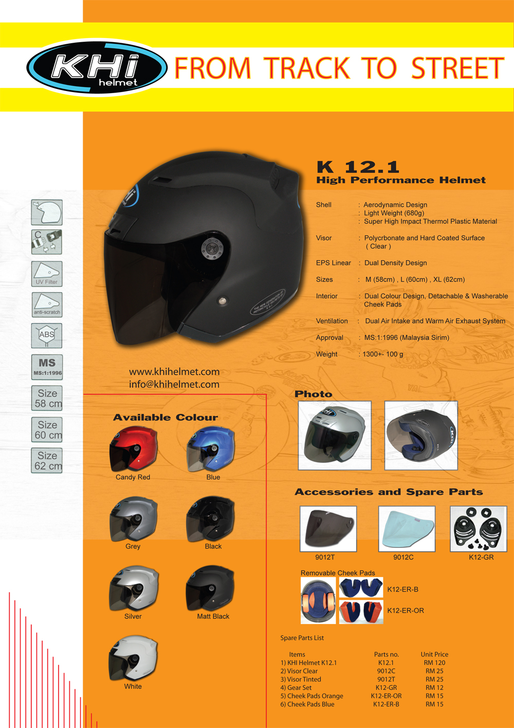 khi helmet ear padding