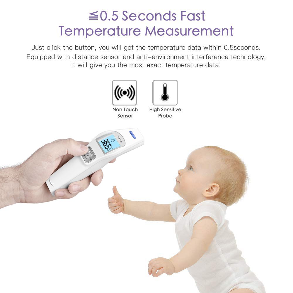 Laser Thermometer Infrared Forehead Thermometer Gun Human Body