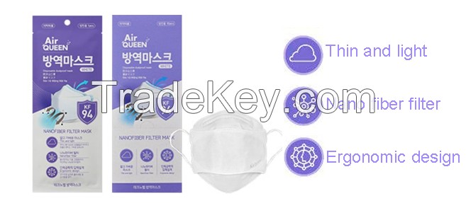 Air Queen-Nano Fiber Filter Mask KF94