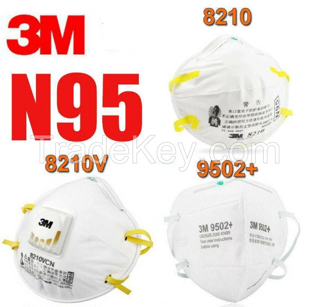3M N95 1860 8210 8511 1870 6200 ( KN95 / P2 / KF94 ) N100 Respirator Face Mask
