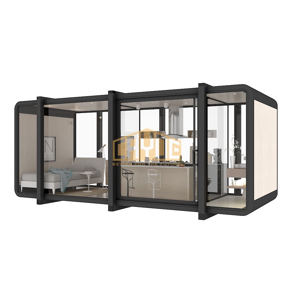 Cayoe new design luxury prefab house container shop tiny house