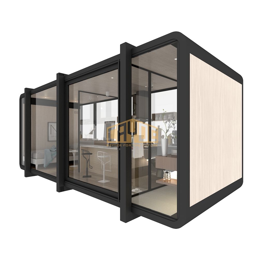 Cayoe new design luxury prefab house container shop tiny house