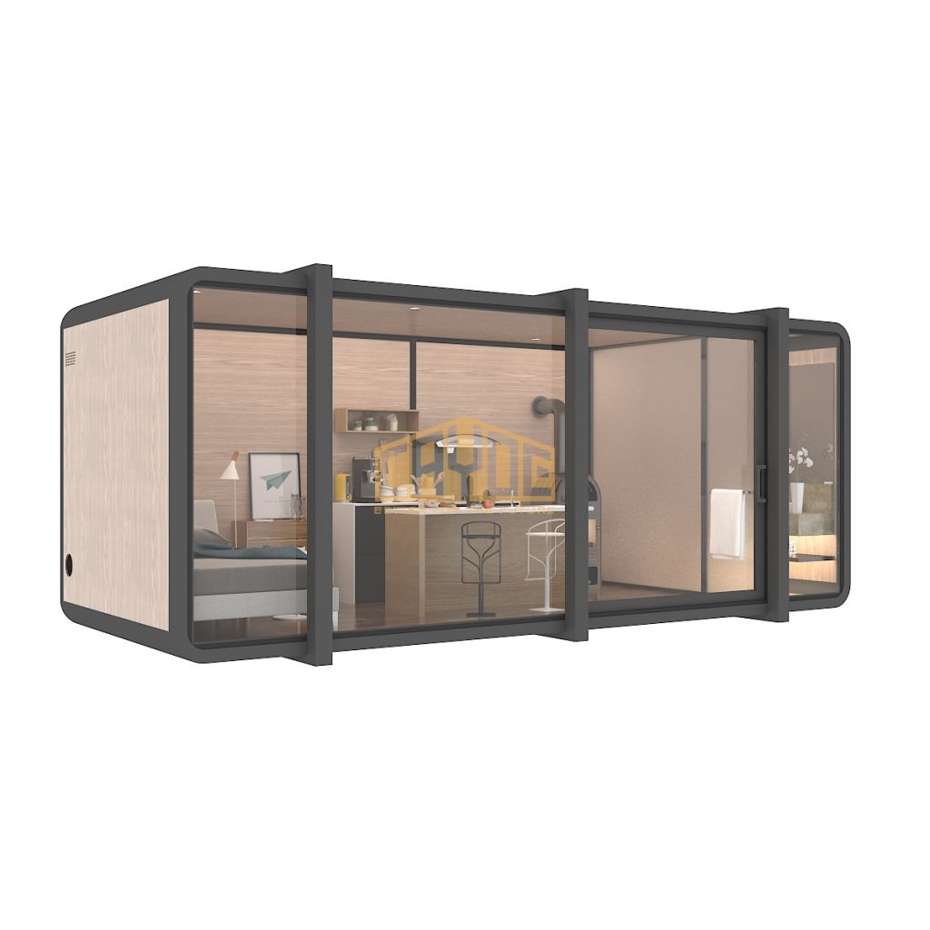 Cayoe new design luxury prefab house container shop tiny house