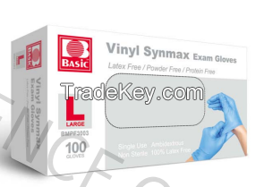 Vinyl Synmax Exam Gloves 