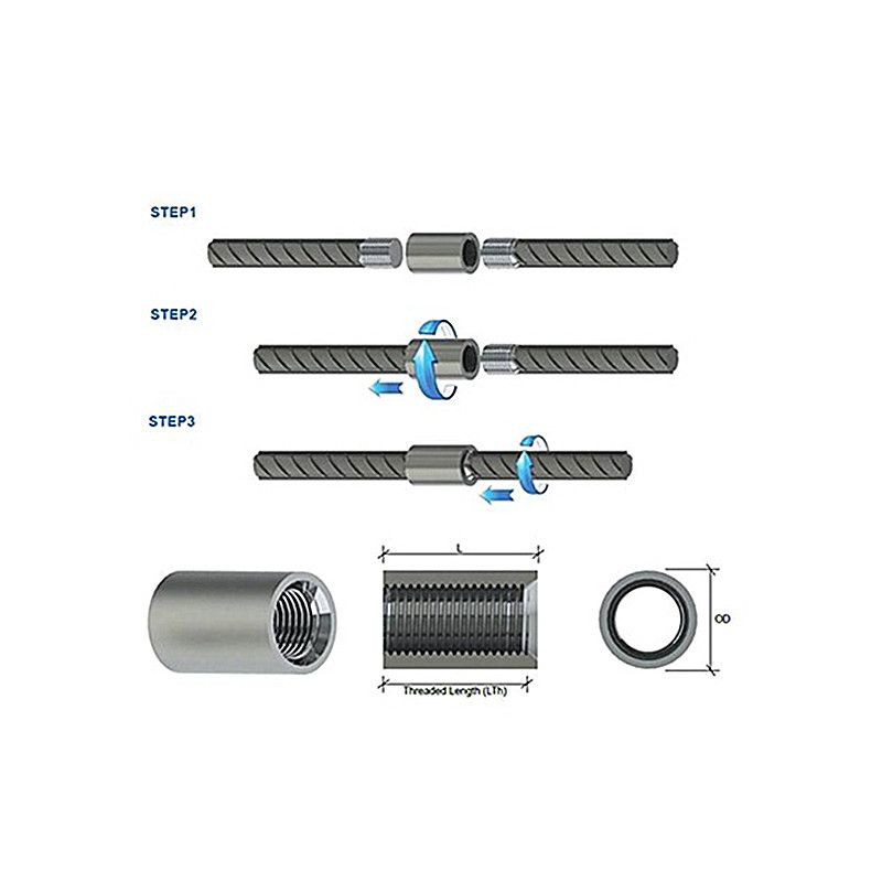 16-40mm Rebar coupler for building construction