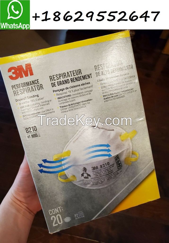 Reusable 3m 8210 Face mask with respiratory 