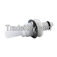 DSS 3/8'' POM Hose Fluid Barb Plastic Quick Disconnect Pipe Connection Fitting