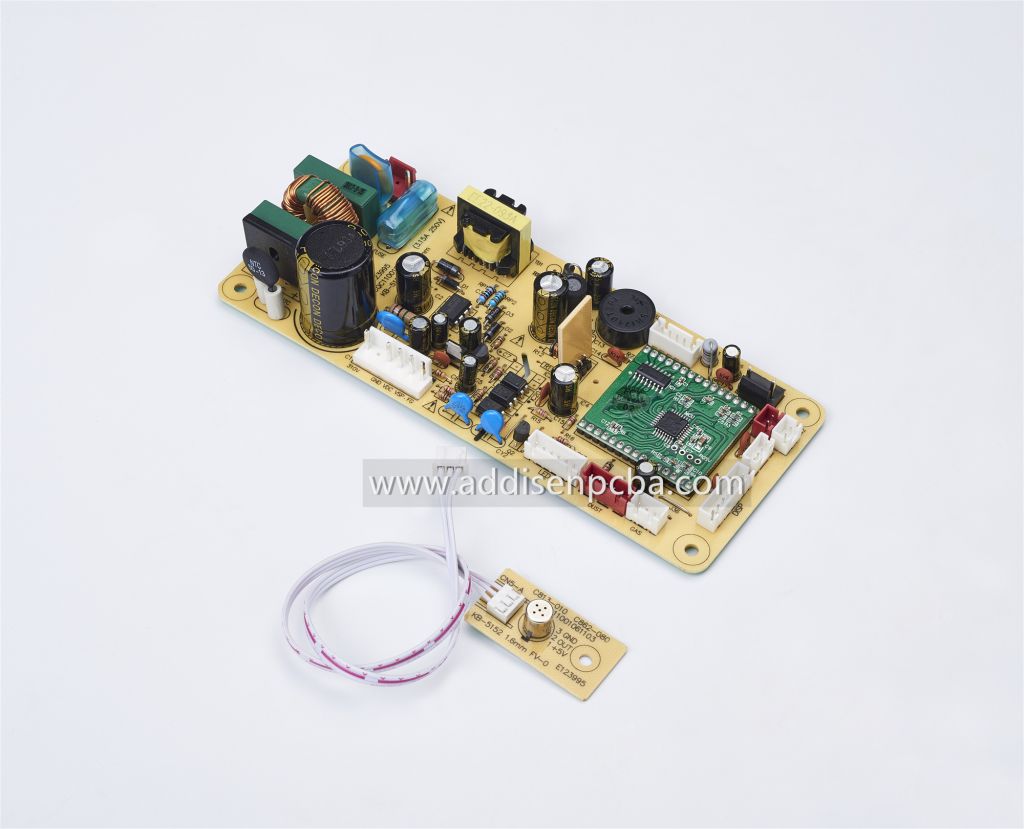 Printed circuit board assembly controller for air cleaner
