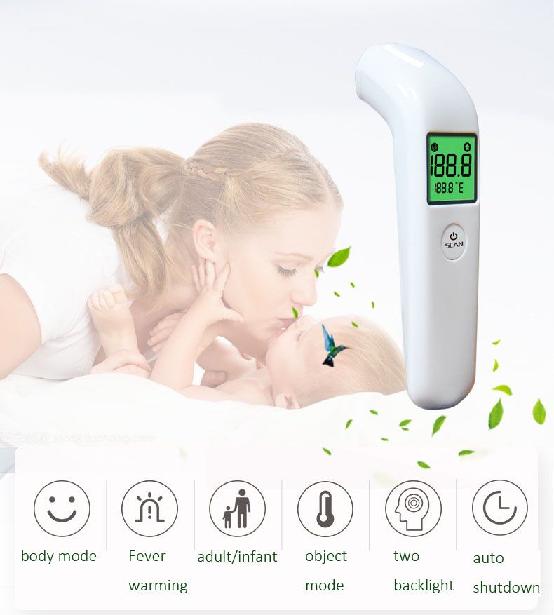 Non contact Forehead Object Infrared Thermometer