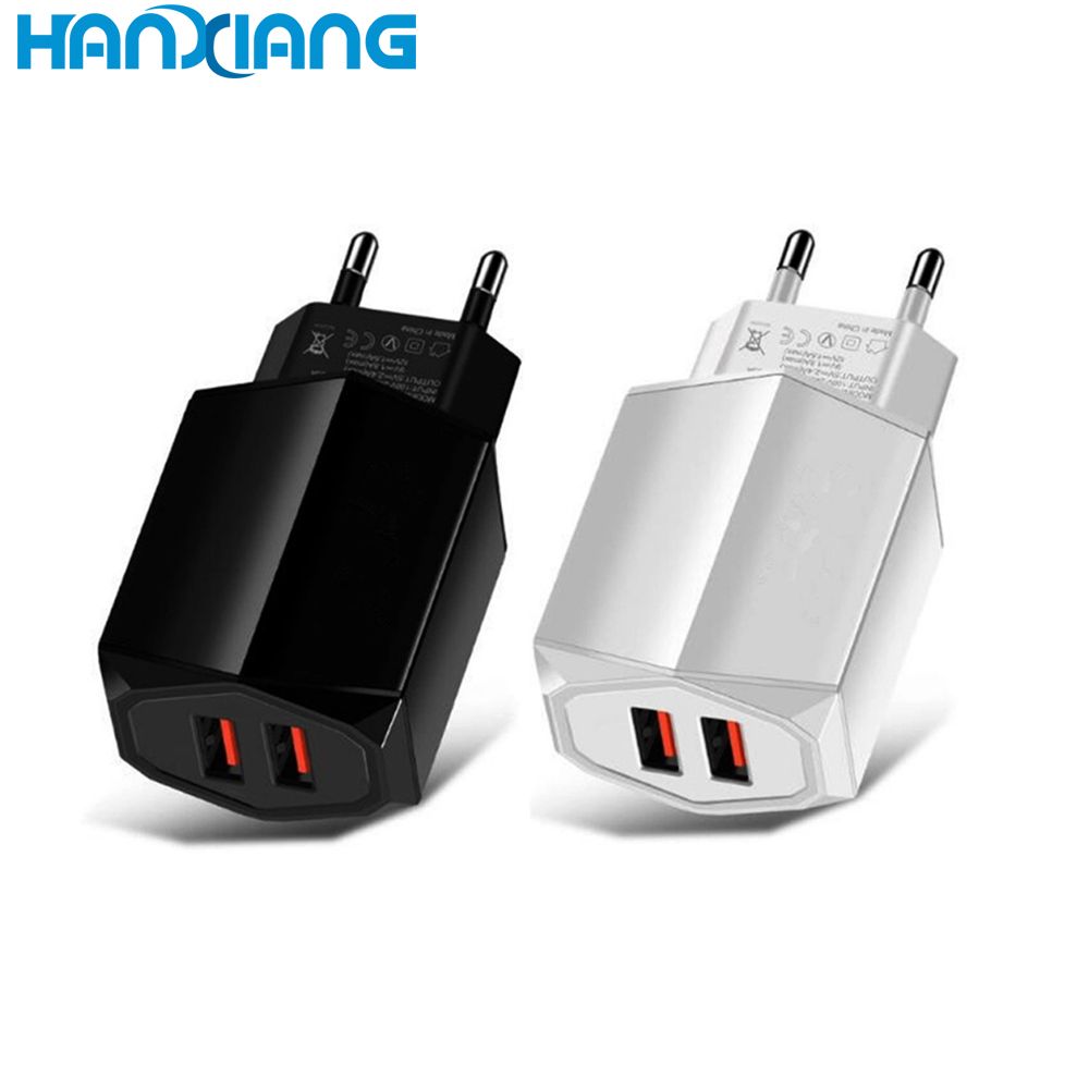 For Samsung Charger Original Mobile Phone 2 USB Ports Travel Charger QC 3.0 Universal USB Charger
