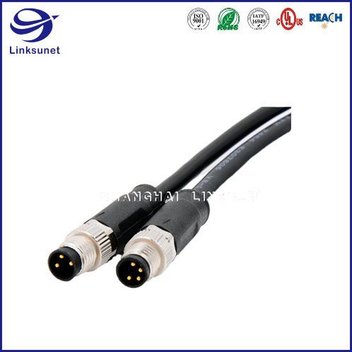 Waterproof connector and Wire M8 Screw Type Unshielded for automotive wire harness