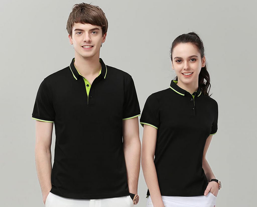 100% cotton custom printing embroidery OEM logo plain blank nano men polo t shirt