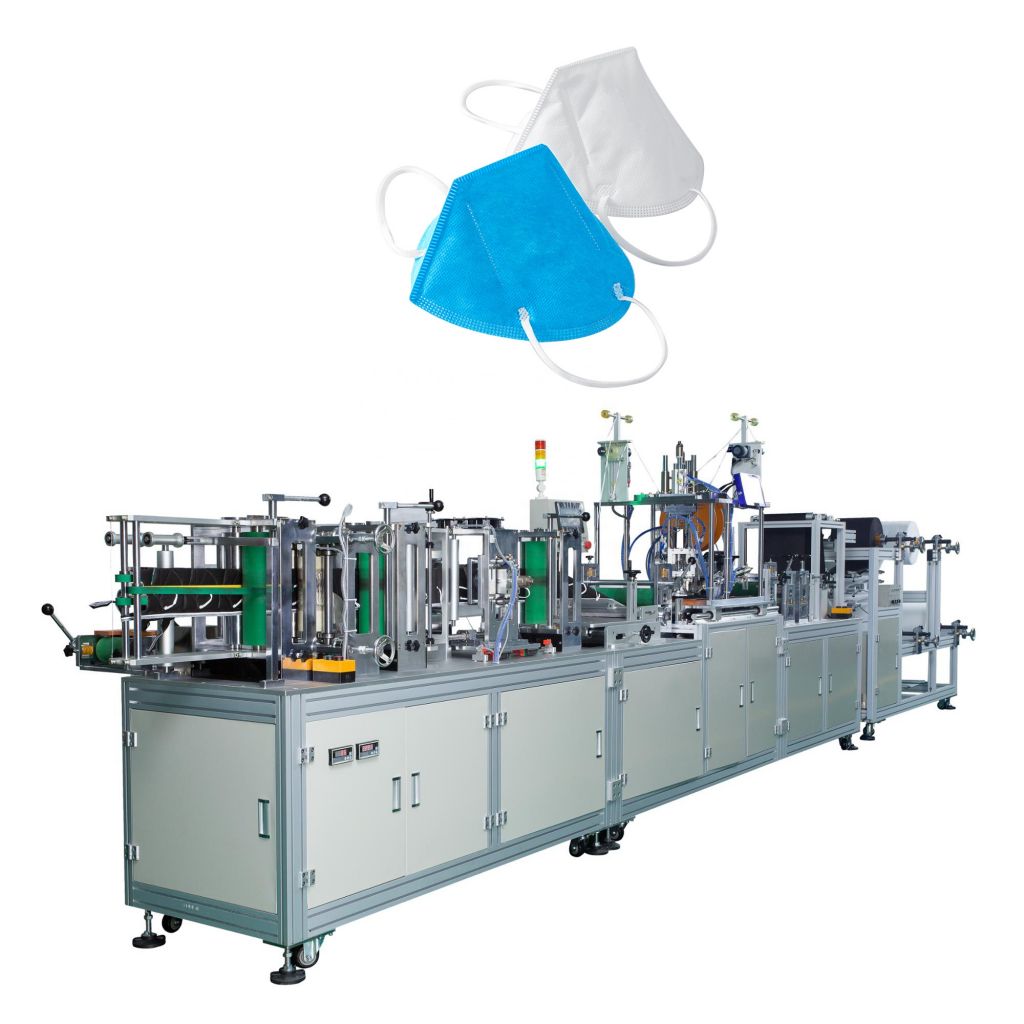 Automatic KN95 face mask machine