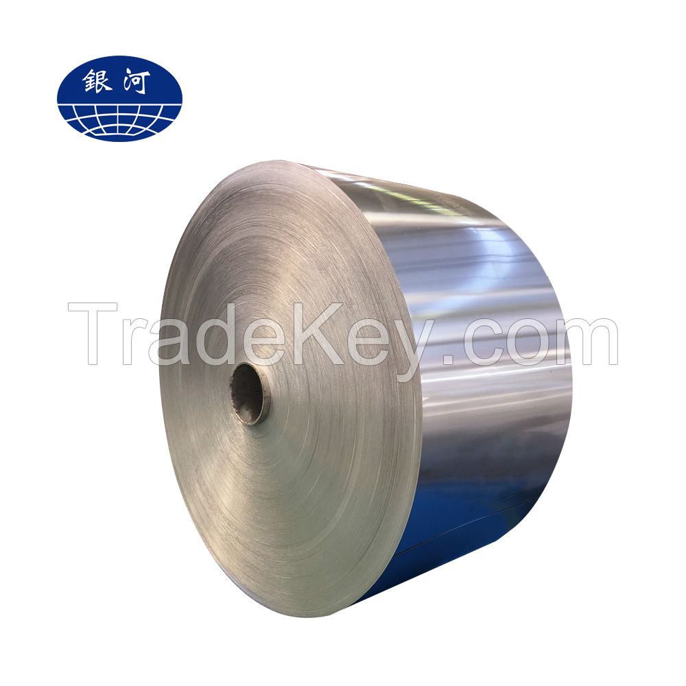 Clear Lacquered Aluminum coil 0.15-.03mm thickness for Pharma caps at Factory price