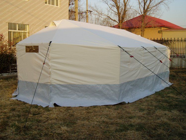 UN relief tent