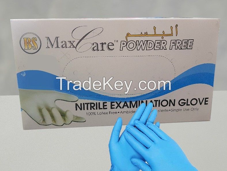 Disposable nitrile / Vinyl Latex Examination Medical Gloves