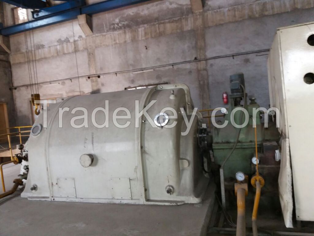 6MW GENERATOR FOR SALE (TURBINE ALTERNATOR)