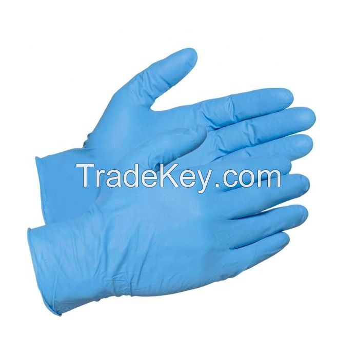 Disposable Powder Free 3.5-4.0 Mil Nitrile Gloves
