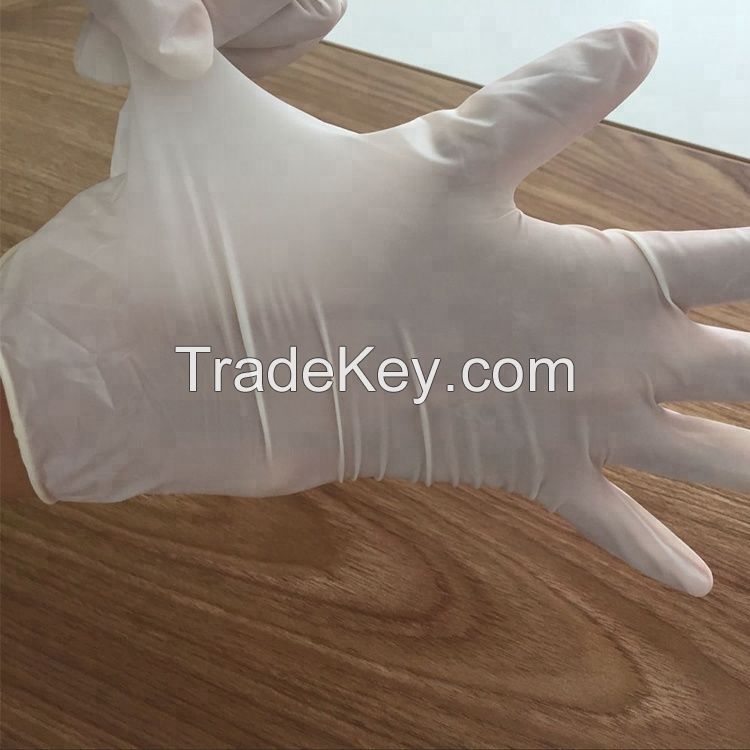 Disposable powder free Examination Nitrile glove CE FDA ISO13485 