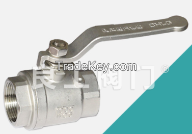 Stainless Steel 2 Piece Ball Valve, Threaded, 1/4-4 Inch