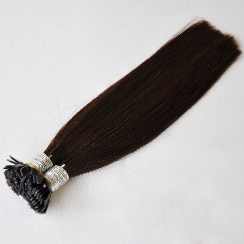 Top Quality Flat tip in Hair extensions Double Drawn Remy Prebonded Hair Vendors
