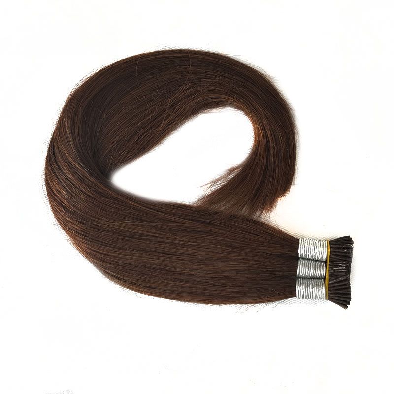 Prebonded Stick Hair Double Drawn Human Hair I tip in Hair Extensions Wholesale Italian Keratin Hair