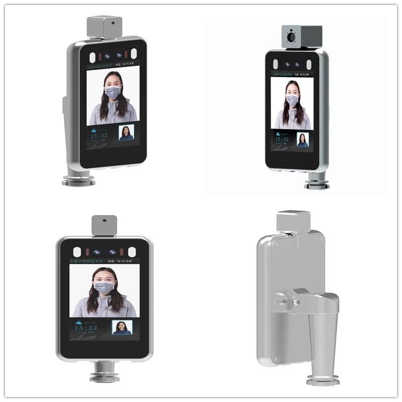 Non-contact Face recognition access control device with body temperature detector