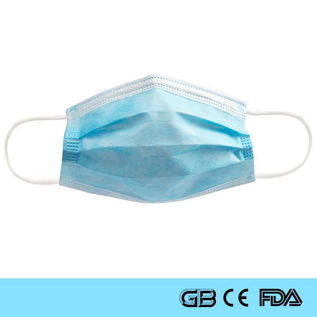 Three Layers Disposable Medical Surgical Mask With CE ISO FDA SGS