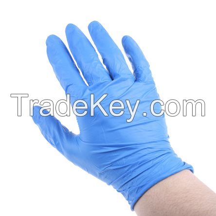 nitrile gloves powder free